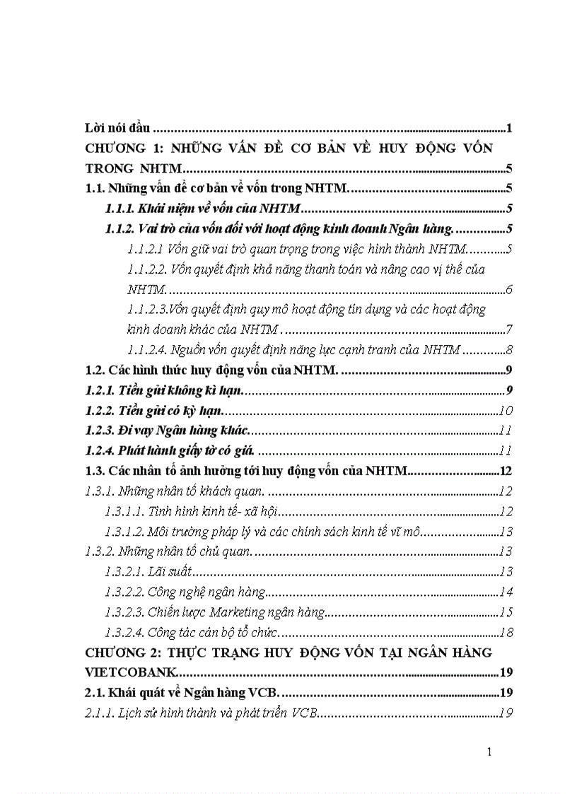 image for page Giải pháp tăng cường huy động vốn tại ngân hàng Ngoại thương Việt Nam Vietcombank