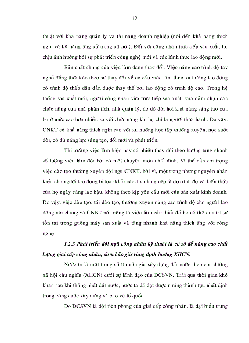 image for page Phát triển đội ngũ công nhân kỹ thuật Tp HCM đến năm 2010