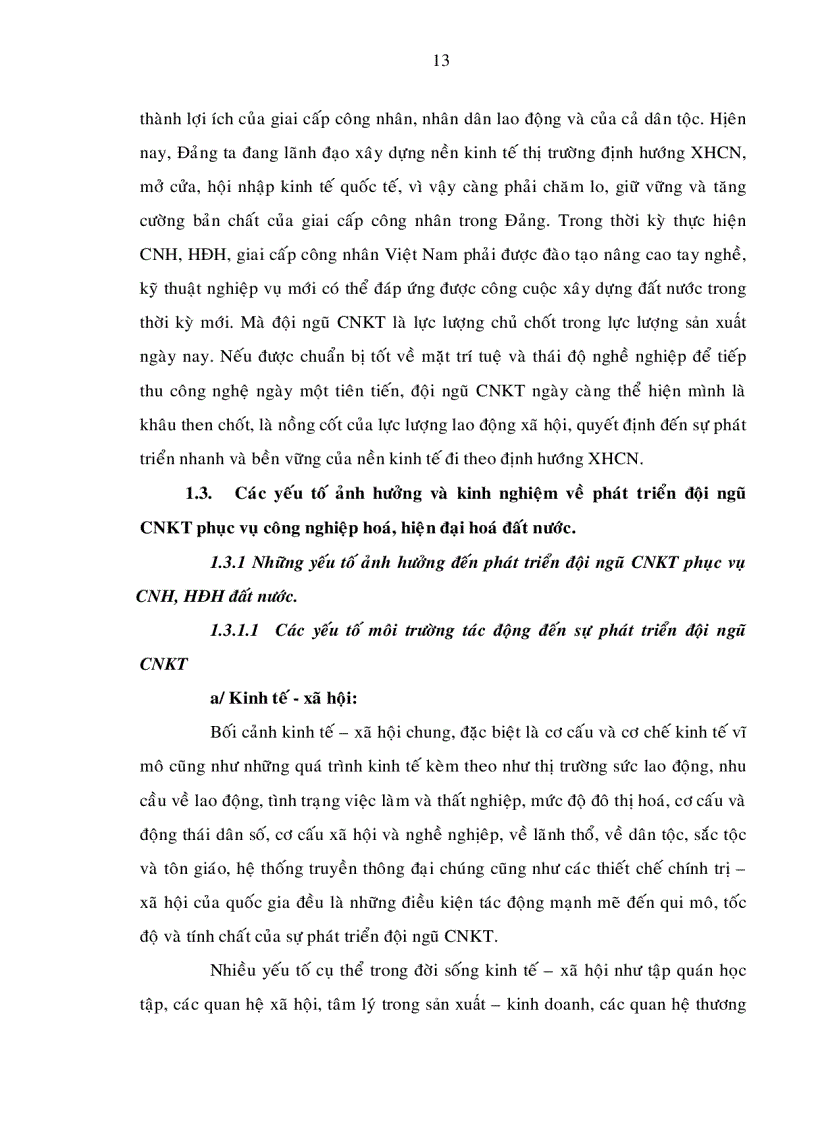 image for page Phát triển đội ngũ công nhân kỹ thuật Tp HCM đến năm 2010