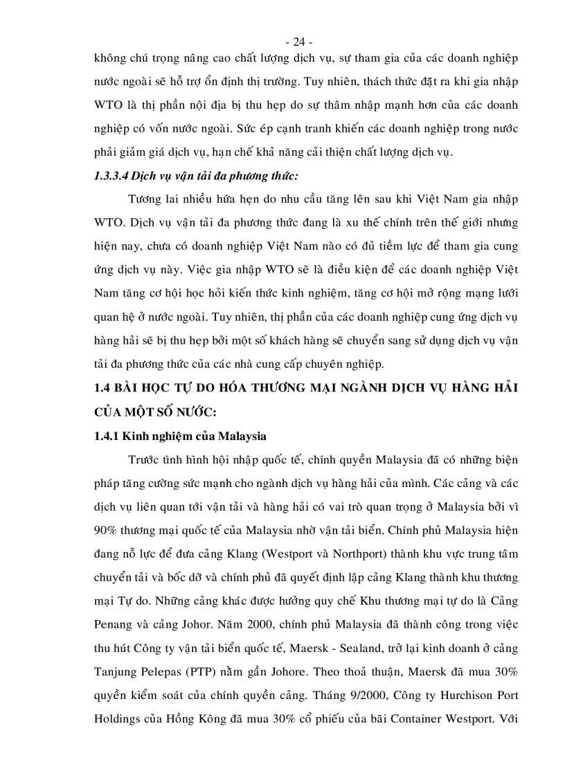 image for page Thực trạng và giải pháp phát triển Đại lý hàng hải Việt Nam trước tình hình hội nhập kinh tế quốc tế