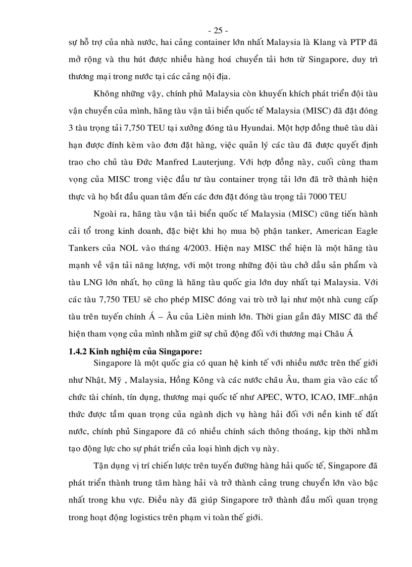 image for page Thực trạng và giải pháp phát triển Đại lý hàng hải Việt Nam trước tình hình hội nhập kinh tế quốc tế