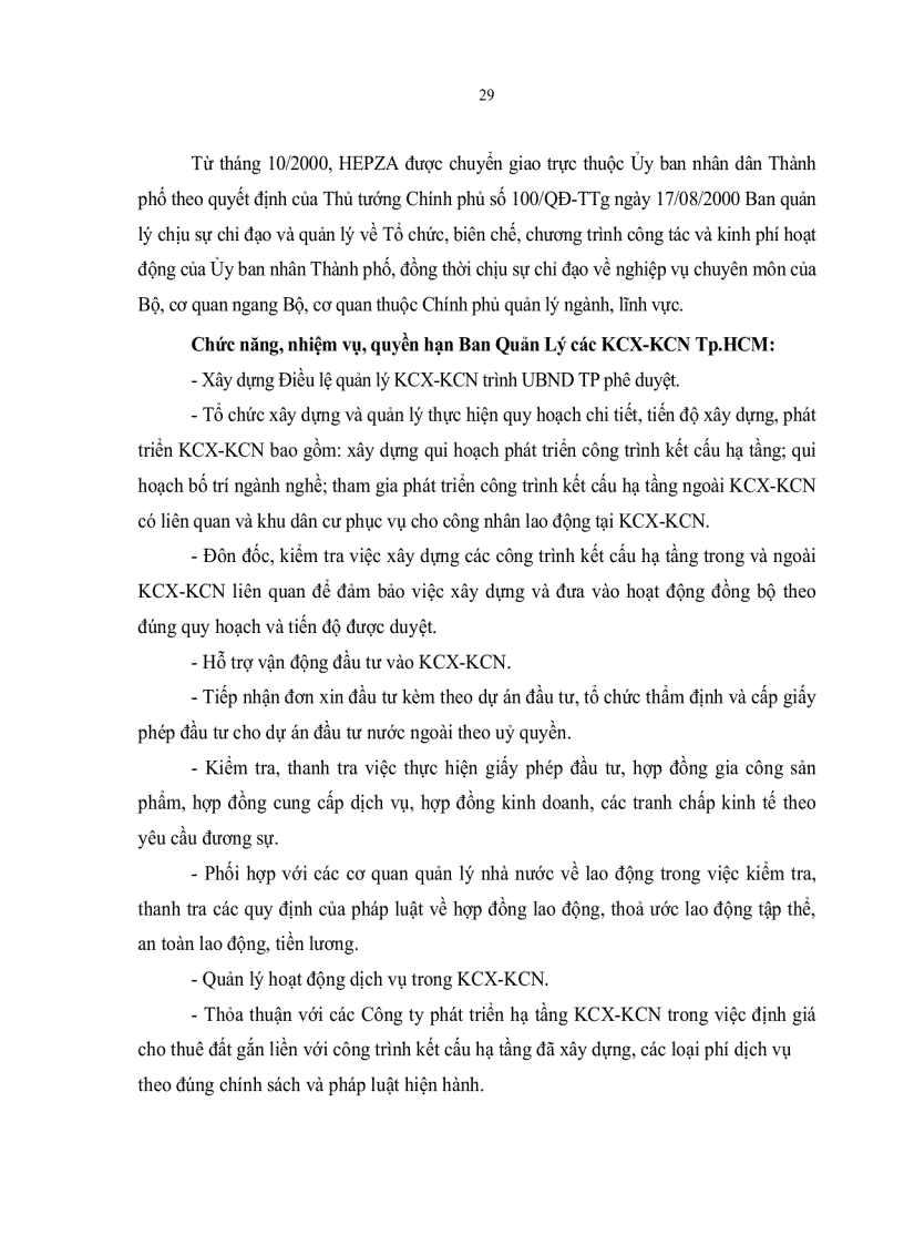 image for page Chuyển dịch cơ cấu ngành nghề tại các Khu chế xuất khu công nghiệp thành phố Hồ Chí Minh đến năm 2020