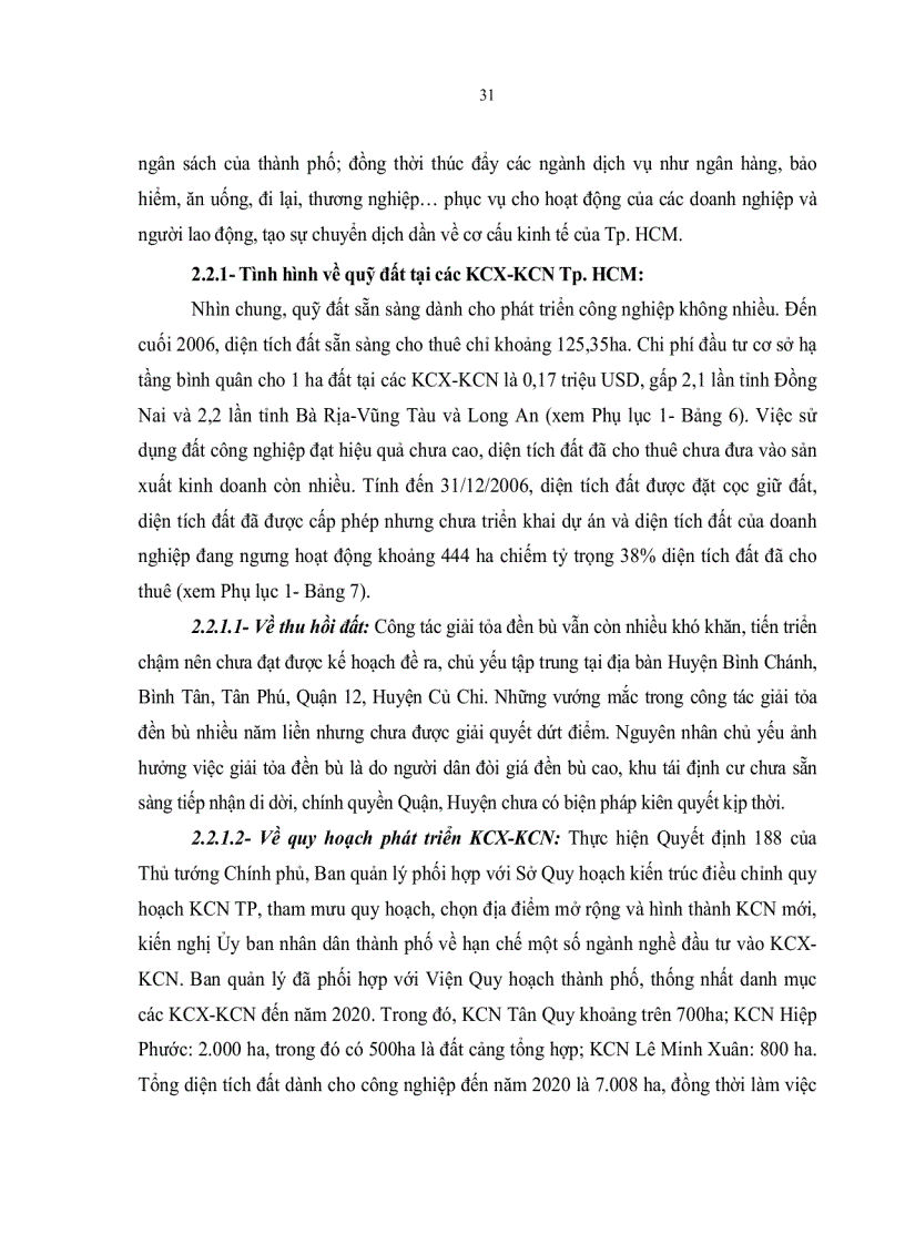 image for page Chuyển dịch cơ cấu ngành nghề tại các Khu chế xuất khu công nghiệp thành phố Hồ Chí Minh đến năm 2020