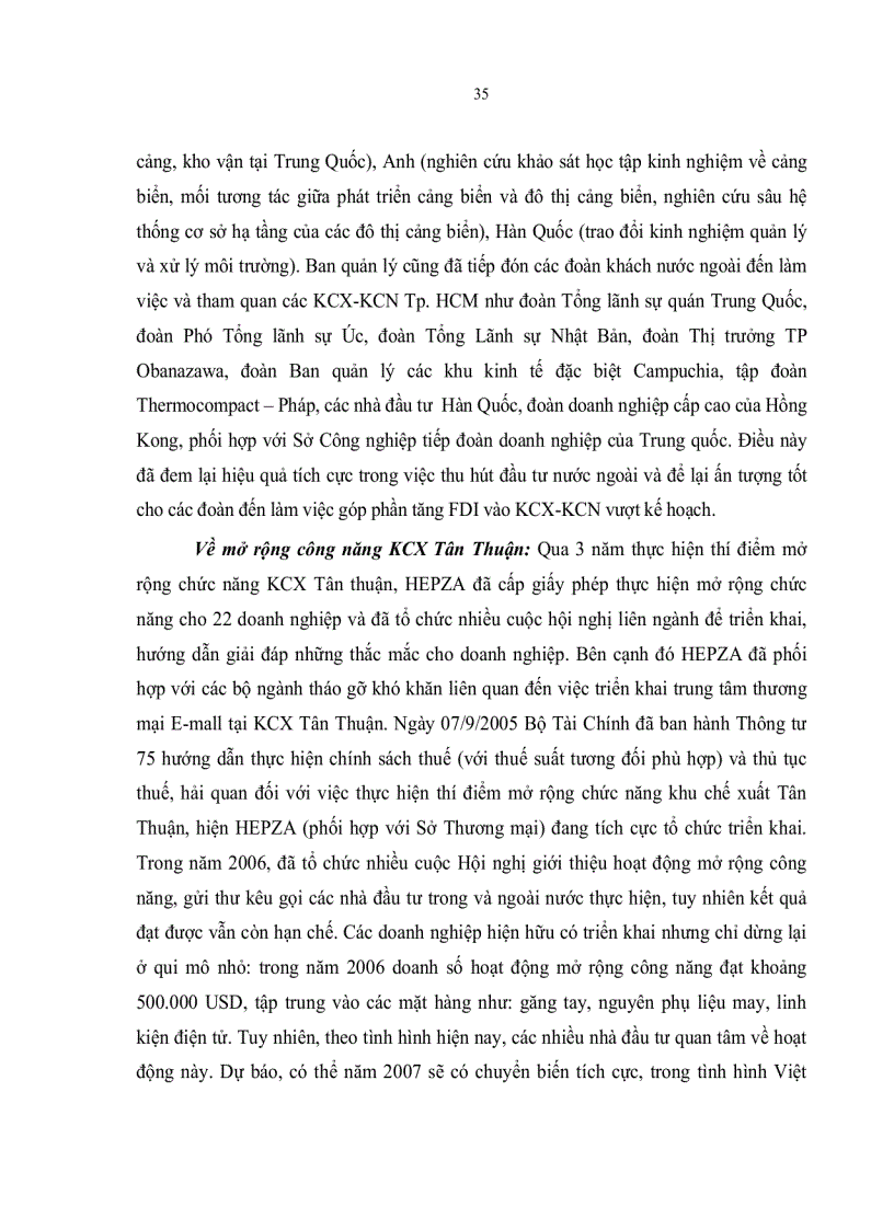 image for page Chuyển dịch cơ cấu ngành nghề tại các Khu chế xuất khu công nghiệp thành phố Hồ Chí Minh đến năm 2020