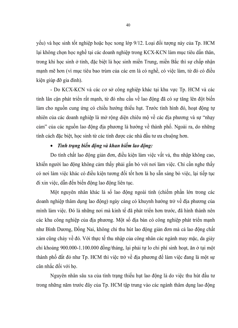 image for page Chuyển dịch cơ cấu ngành nghề tại các Khu chế xuất khu công nghiệp thành phố Hồ Chí Minh đến năm 2020