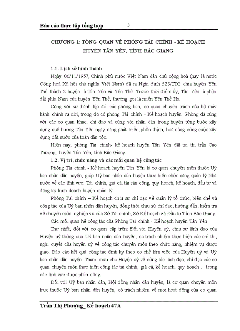 image for page Tổng quan và tình hình hoạt động của phòng Tài chính Kế hoạch huyện Tân Yên tỉnh Bắc Giang