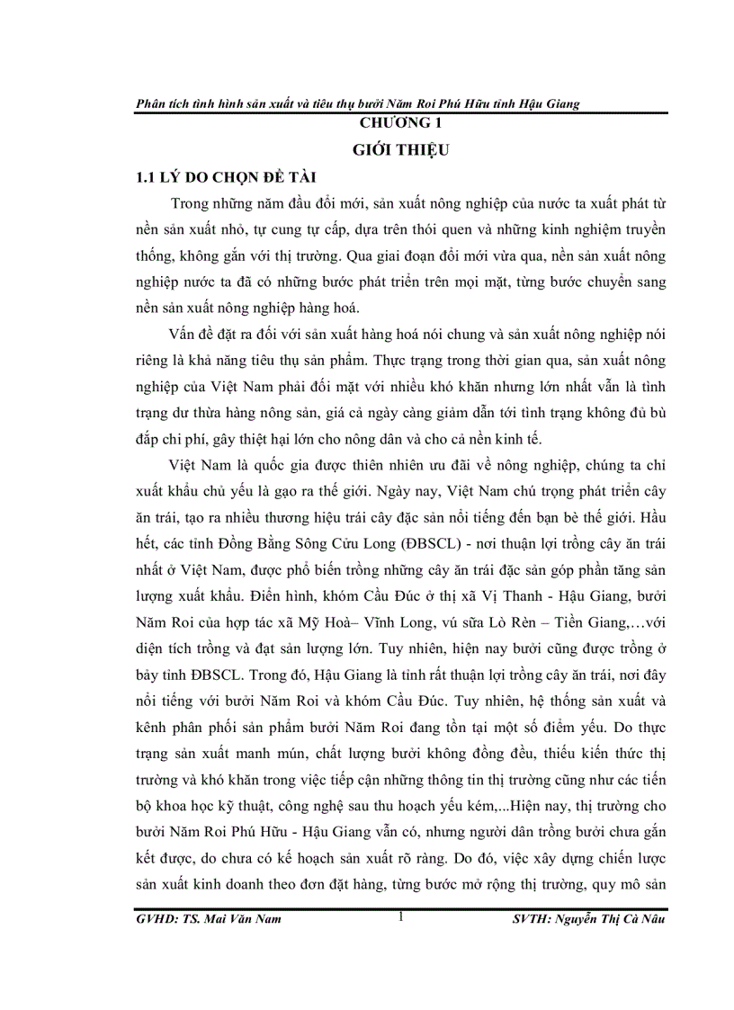 image for page Phân tích hiệu quả sản xuất và tiêu thụ bưởi năm roi phú hữu tỉnh hậu giang