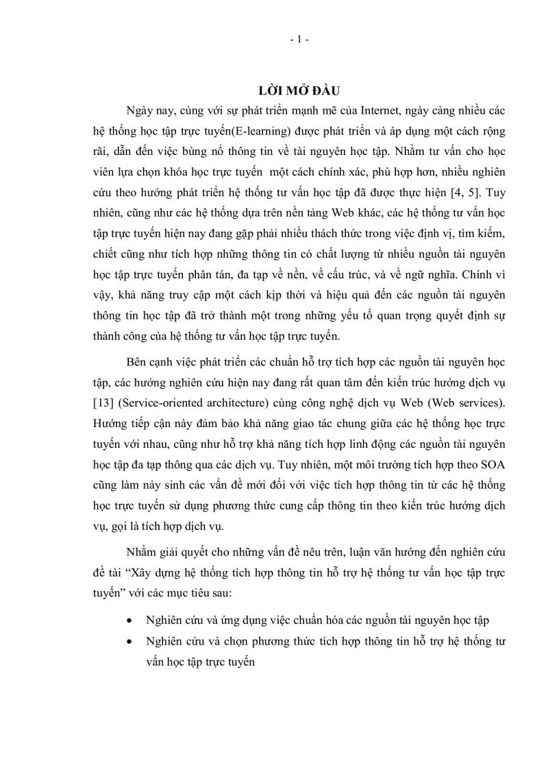 image for page Xây dựng hệ thống tích hợp thông tin hỗ trợ hệ thống tư vấn học tập trực tuyến
