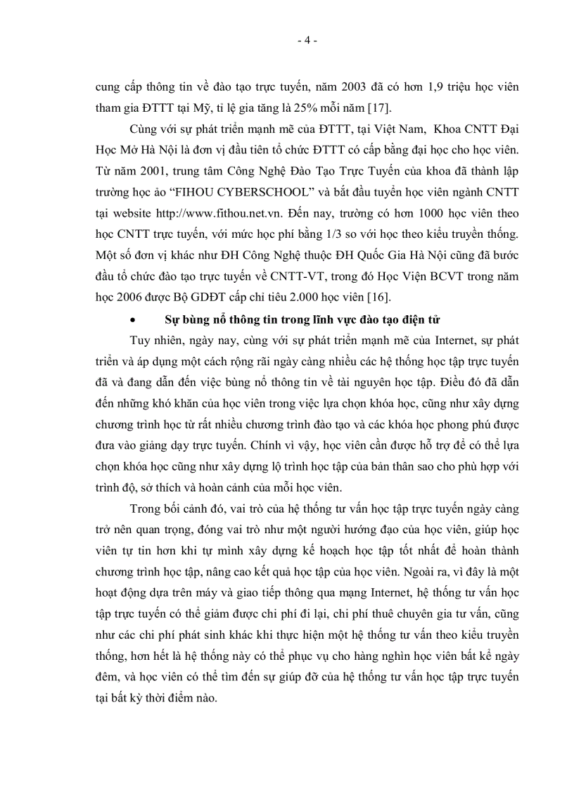 image for page Xây dựng hệ thống tích hợp thông tin hỗ trợ hệ thống tư vấn học tập trực tuyến