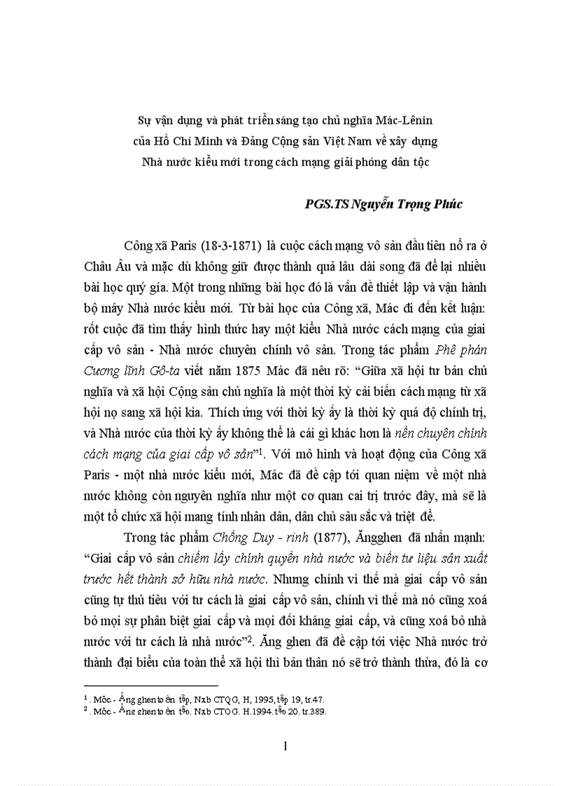 image for page Sự vận dụng và phát triển sáng tạo chủ nghĩa mác lênin của hồ chí minh và đảng cộng sản việt nam về xây dựng nhà nước kiểu mới trong cách mạng giải phóng dân tộc