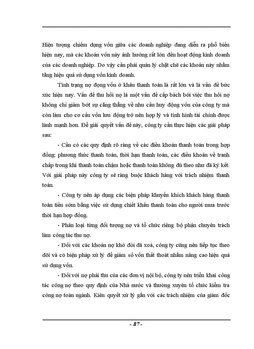 image for page Thực trạng và Một số Giải pháp nâng cao hiệu quả sử dụng vốn tại công ty cổ phần lương thực Hà Sơn Bình