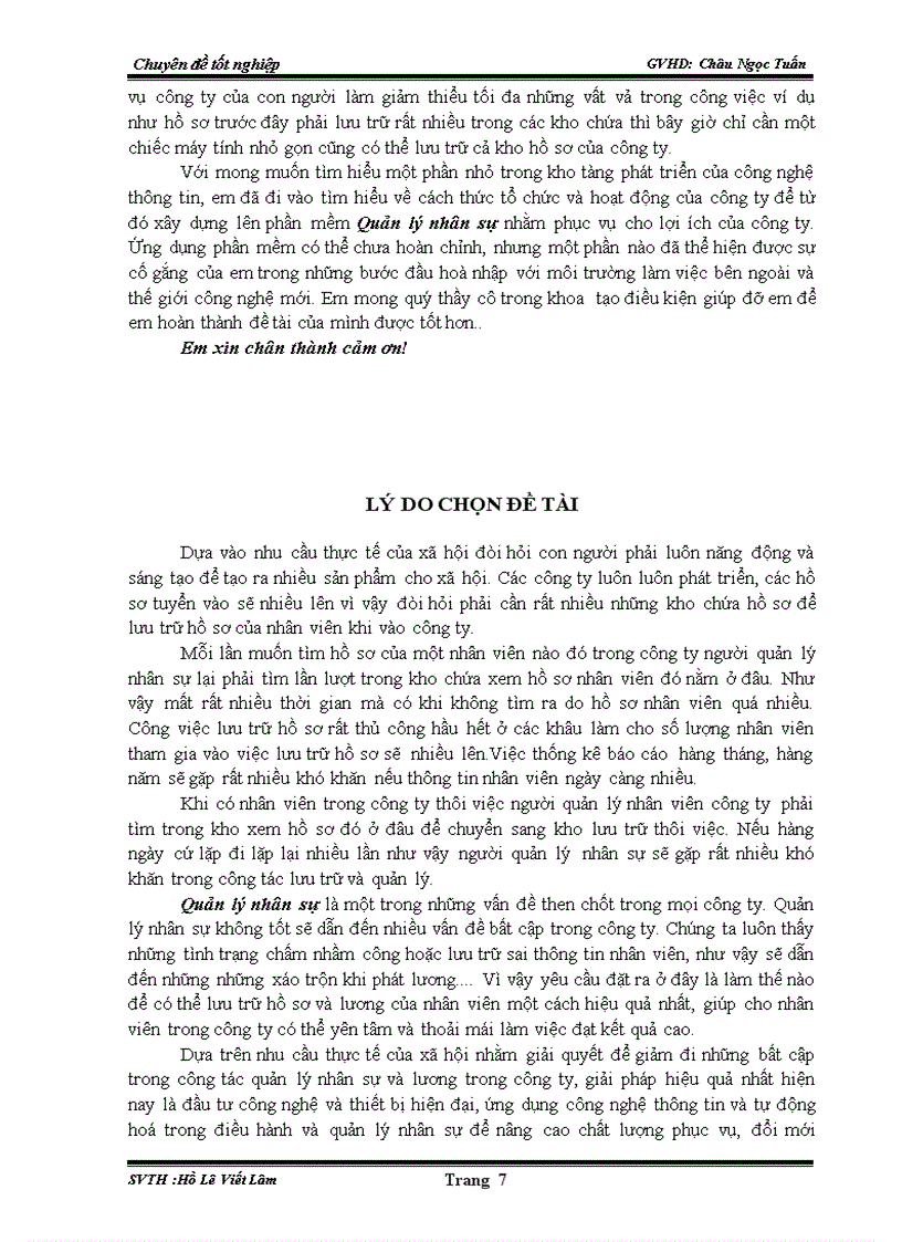 image for page Xây dựng phần mềm quản lý nhân sự cho công ty tin học viễn thông Đà Nẵng VNPT
