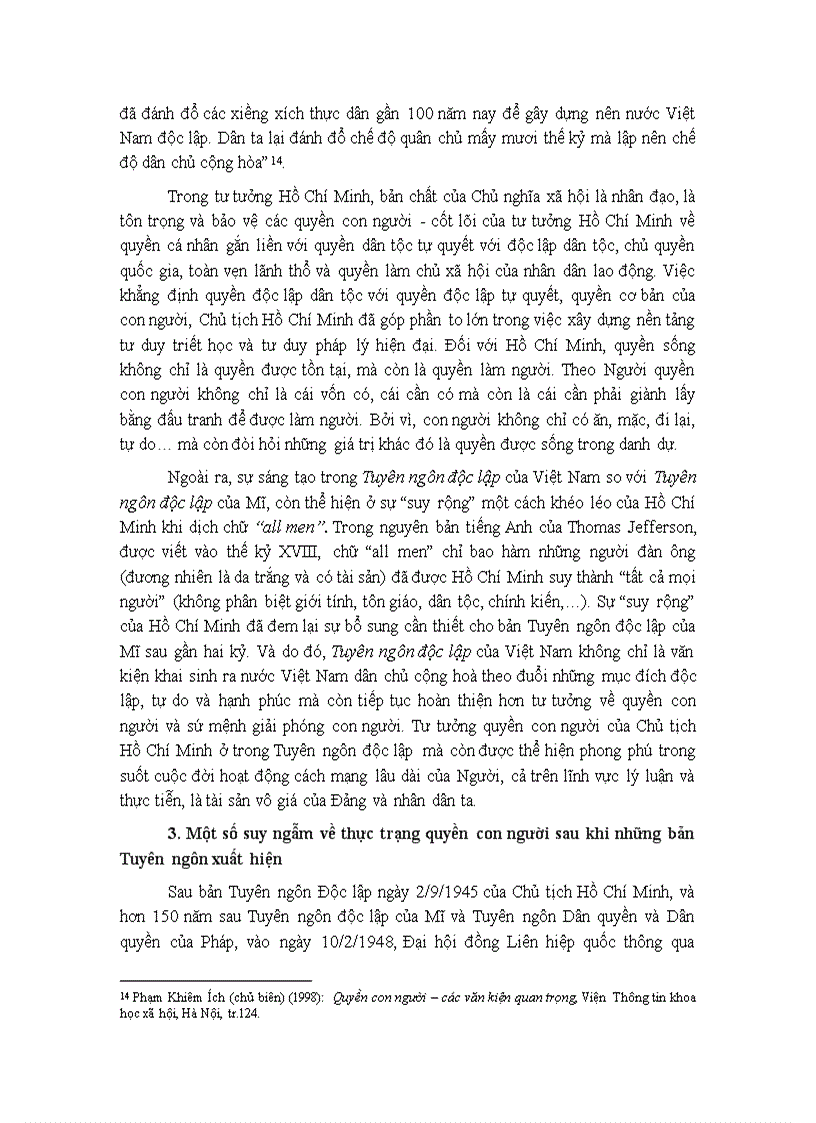 image for page Bước đầu tiếp cận dưới góc độ triết học tư tưởng về quyền con người trong các bản tuyên ngôn kinh điển