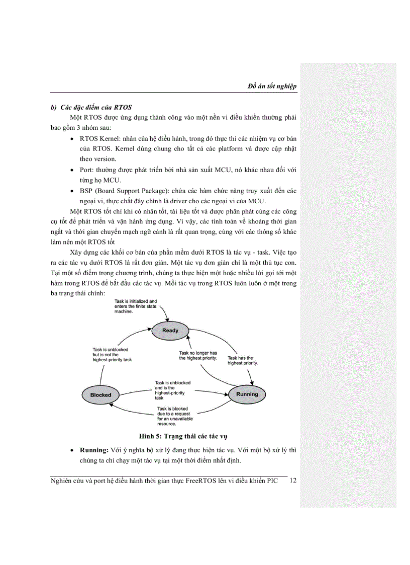 image for page Nghiên cứu và port hệ điều hành thời gian thực FreeRTOS lên vi điều khiển PIC