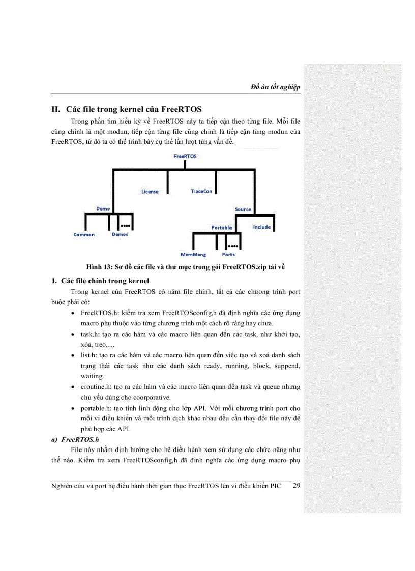 image for page Nghiên cứu và port hệ điều hành thời gian thực FreeRTOS lên vi điều khiển PIC