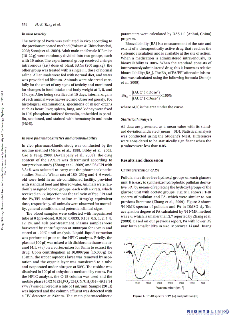 Polysaccharides and applications