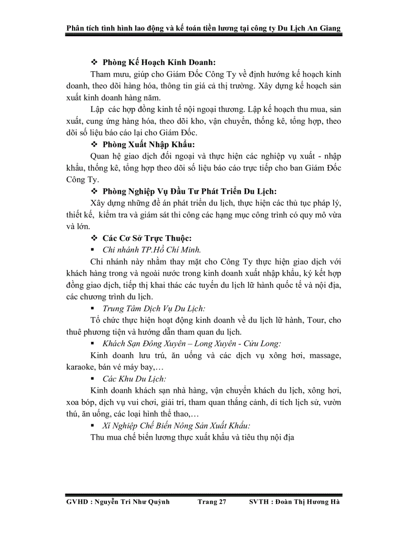 image for page Phân tích tình hình lao động và kế toán tiền lương tại công ty Du Lịch An Giang