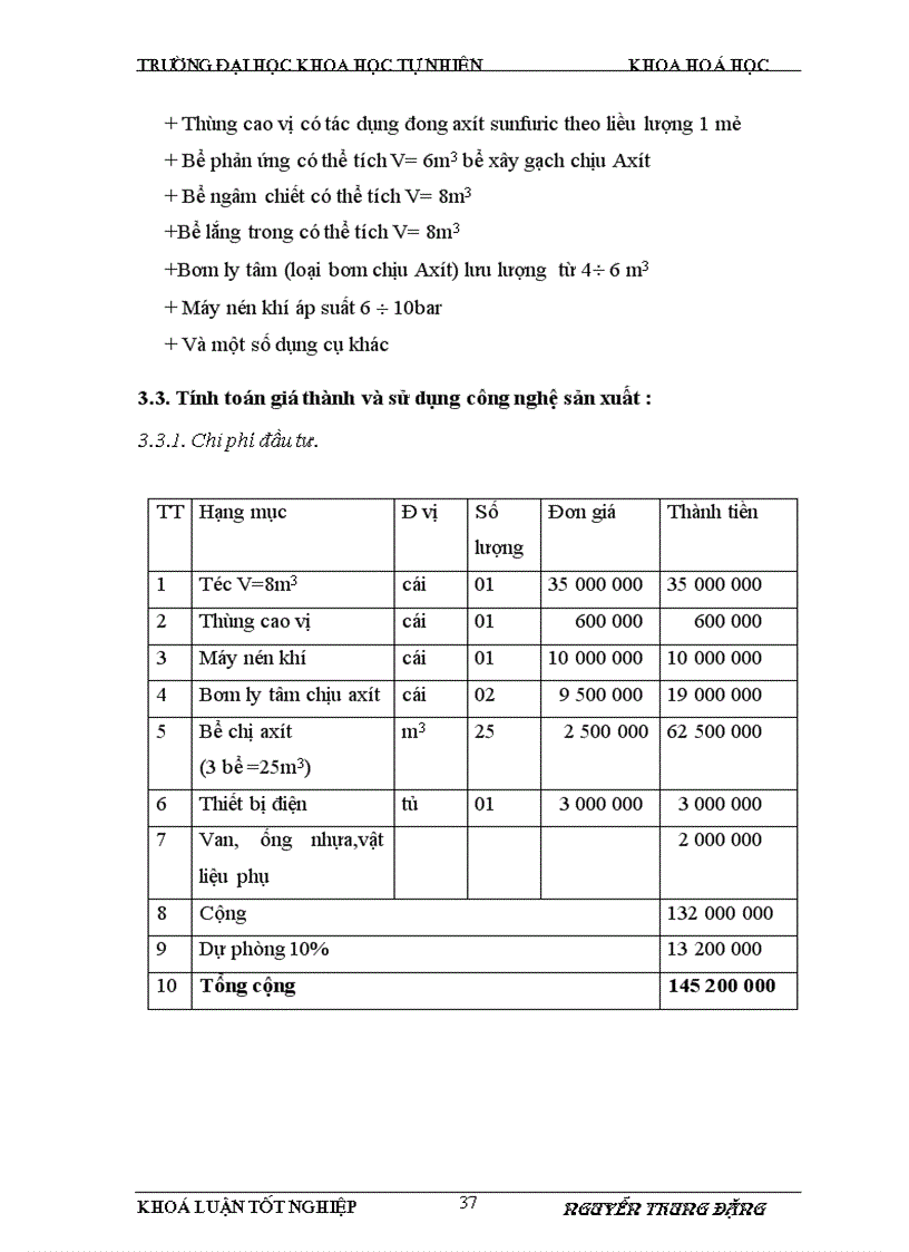 image for page Xây dựng dây chuyền sản xuất dung dịch phèn xử lý đông keo tụ cho nguồn nước cấp sinh hoạt ở Nhà máy nước Bắc Giang