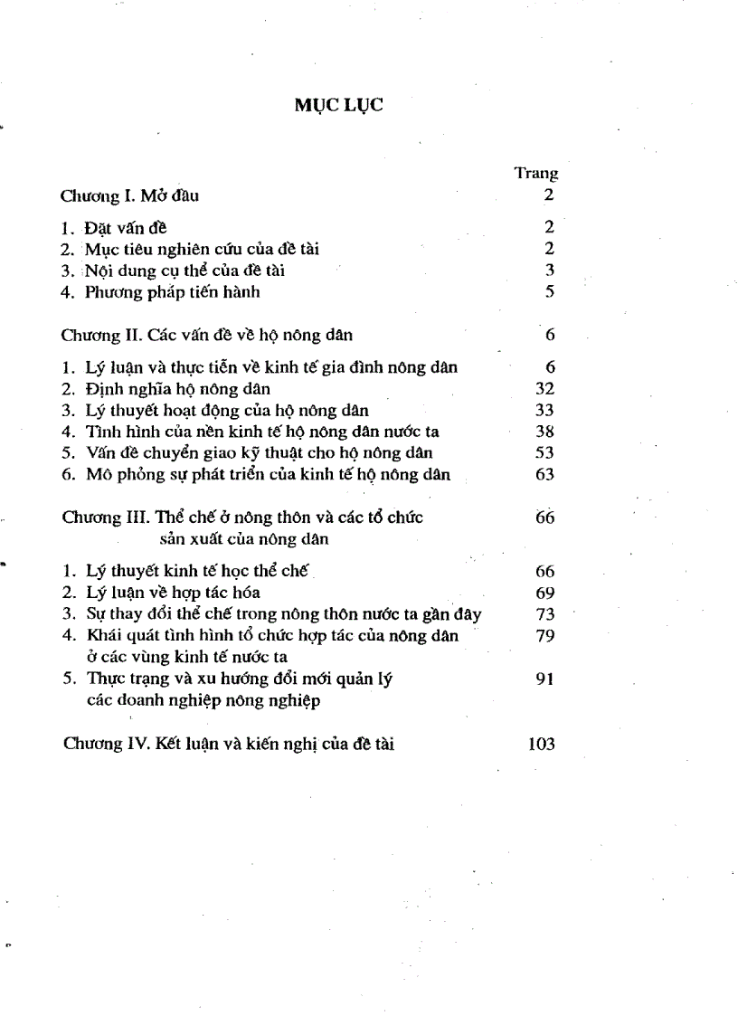 image for page Kinh tế hộ nông dân và tổ chức hợp tác sơ cở