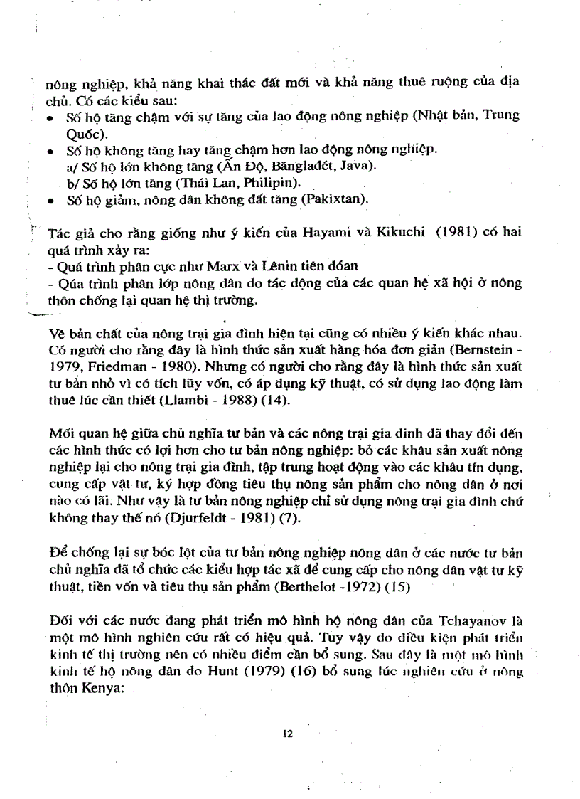 image for page Kinh tế hộ nông dân và tổ chức hợp tác sơ cở
