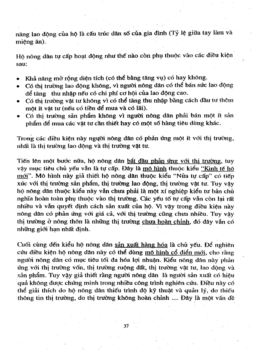 image for page Kinh tế hộ nông dân và tổ chức hợp tác sơ cở