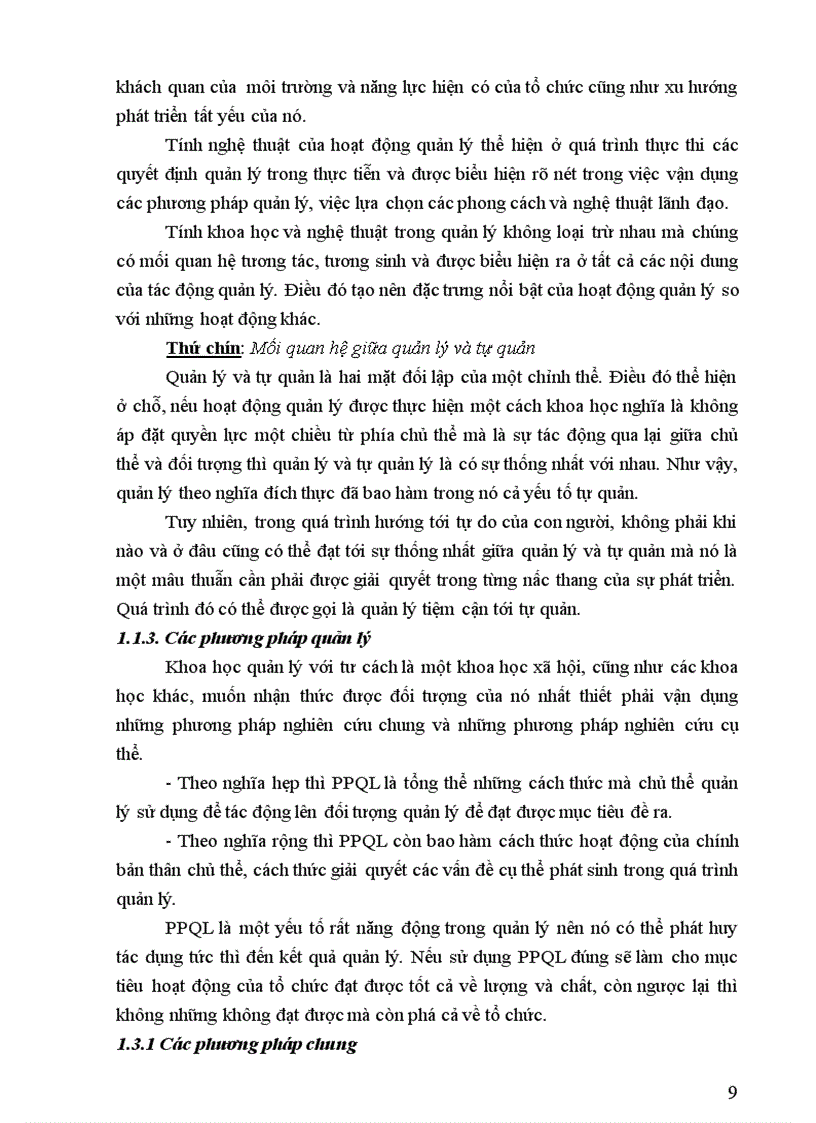 image for page Quản lý công Khái niệm nội dung về quản lý