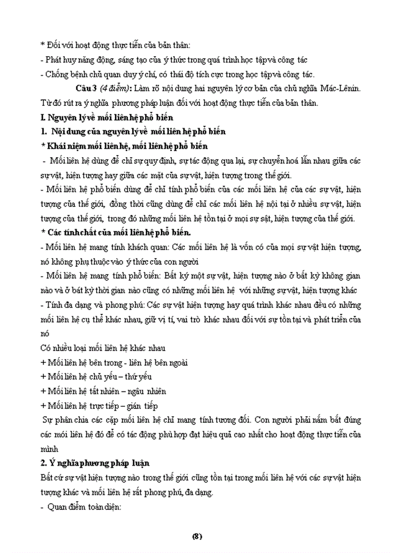 image for page Hệ thống câu hỏi thi học phần