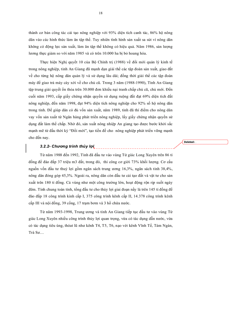 image for page Đánh giá sự hài lòng của nông dân đối với chất lượng tập huấn Ba giảm ba tăng ở An Giang