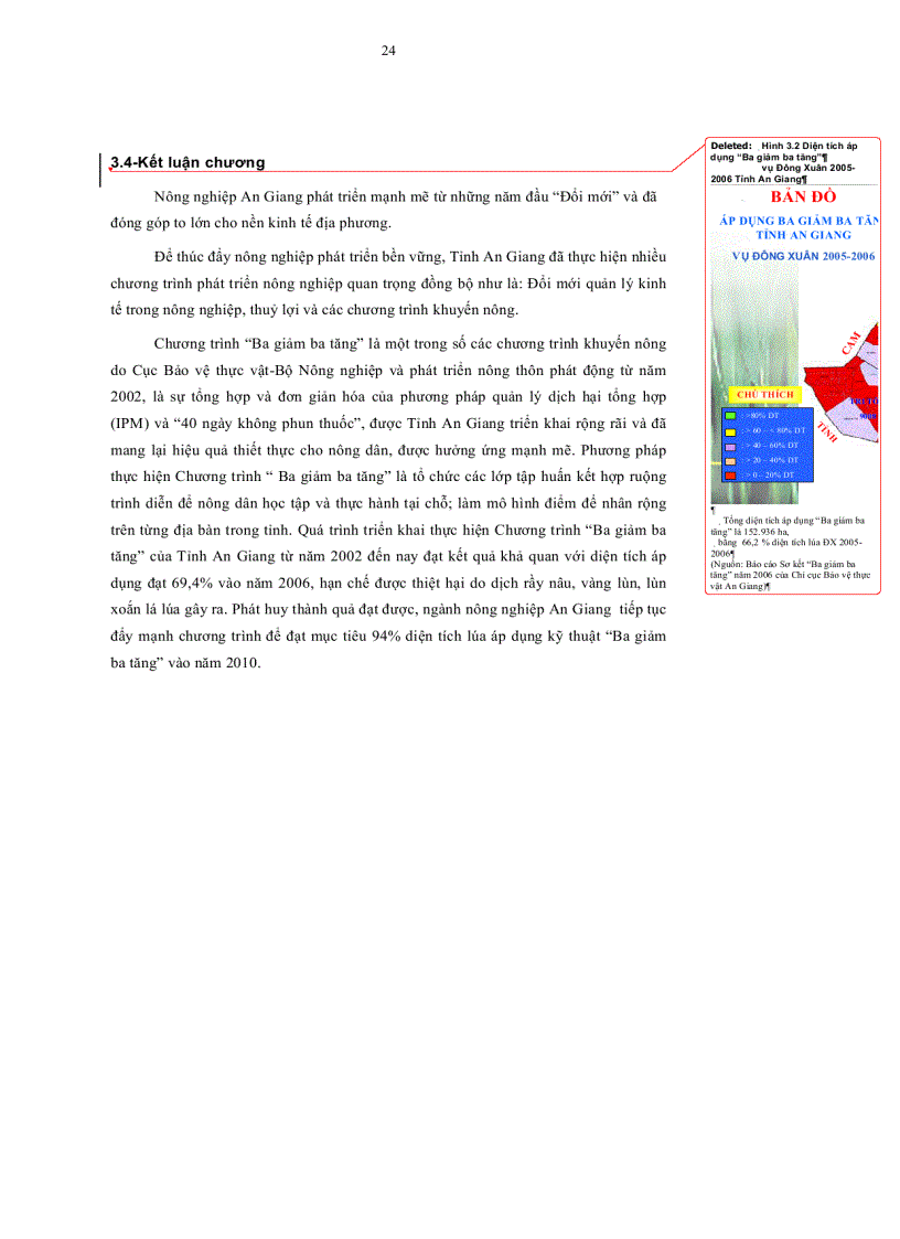 image for page Đánh giá sự hài lòng của nông dân đối với chất lượng tập huấn Ba giảm ba tăng ở An Giang