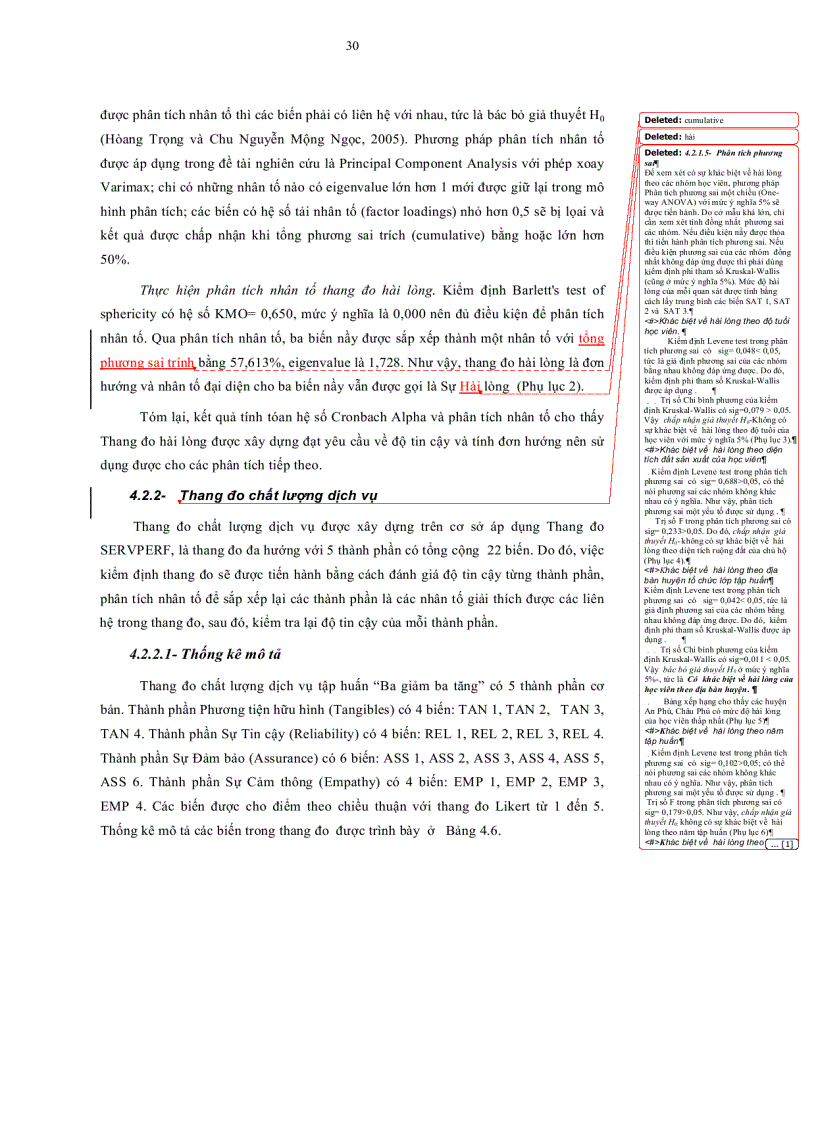 image for page Đánh giá sự hài lòng của nông dân đối với chất lượng tập huấn Ba giảm ba tăng ở An Giang