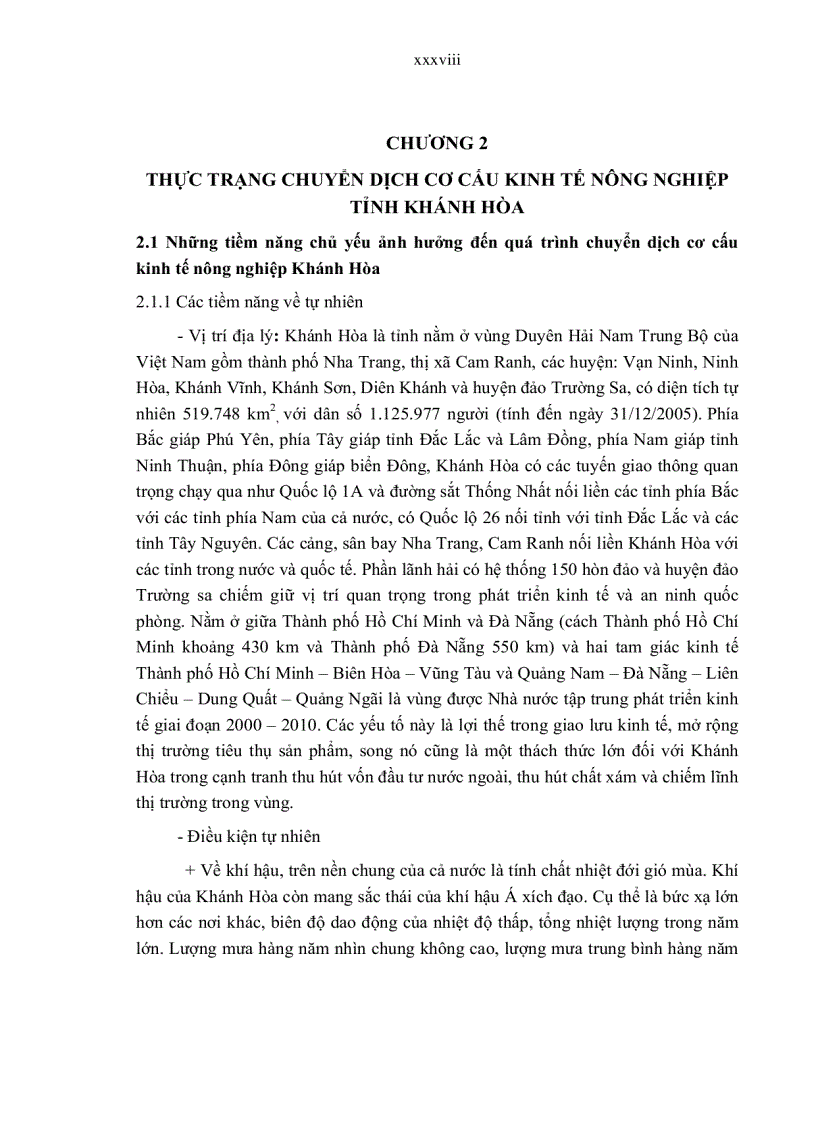 image for page Chuyển dịch cơ cấu kinh tế nông nghiệp tỉnh Khánh Hòa