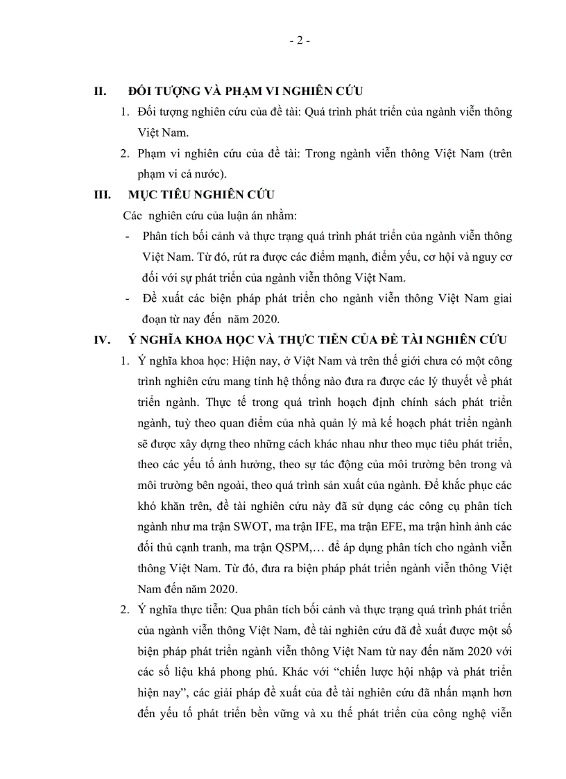 image for page Phát triển ngành Viễn thông Việt Nam đến năm 2020