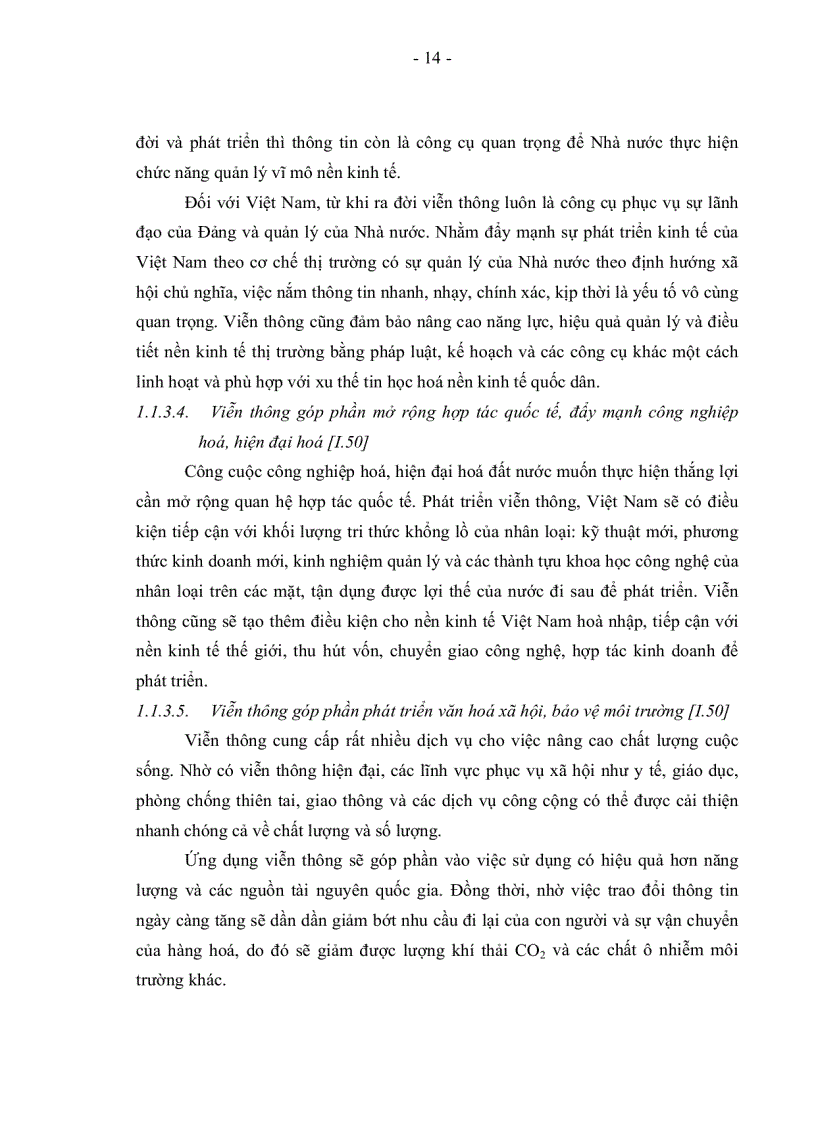 image for page Phát triển ngành Viễn thông Việt Nam đến năm 2020