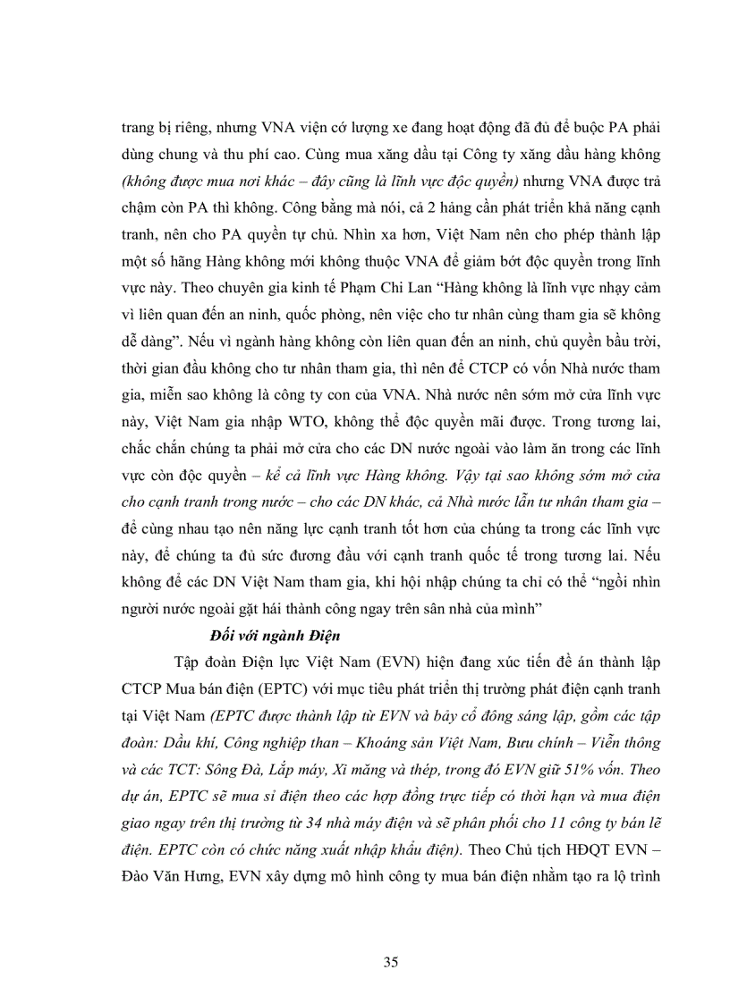 image for page Giải pháp đẩy mạnh cổ phần hóa doanh nghiệp Nhà nước độc quyền ở Việt Nam thời kỳ hậu WTO