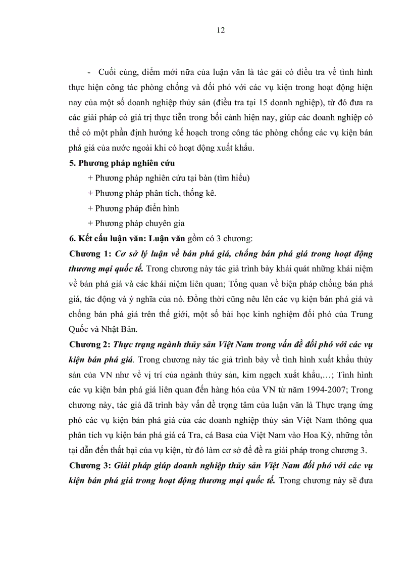 image for page Giải pháp giúp doanh nghiệp thuỷ sản việt nam đối phó với các vụ kiện bán phá giá trong hoạt động thương mại quốc tế