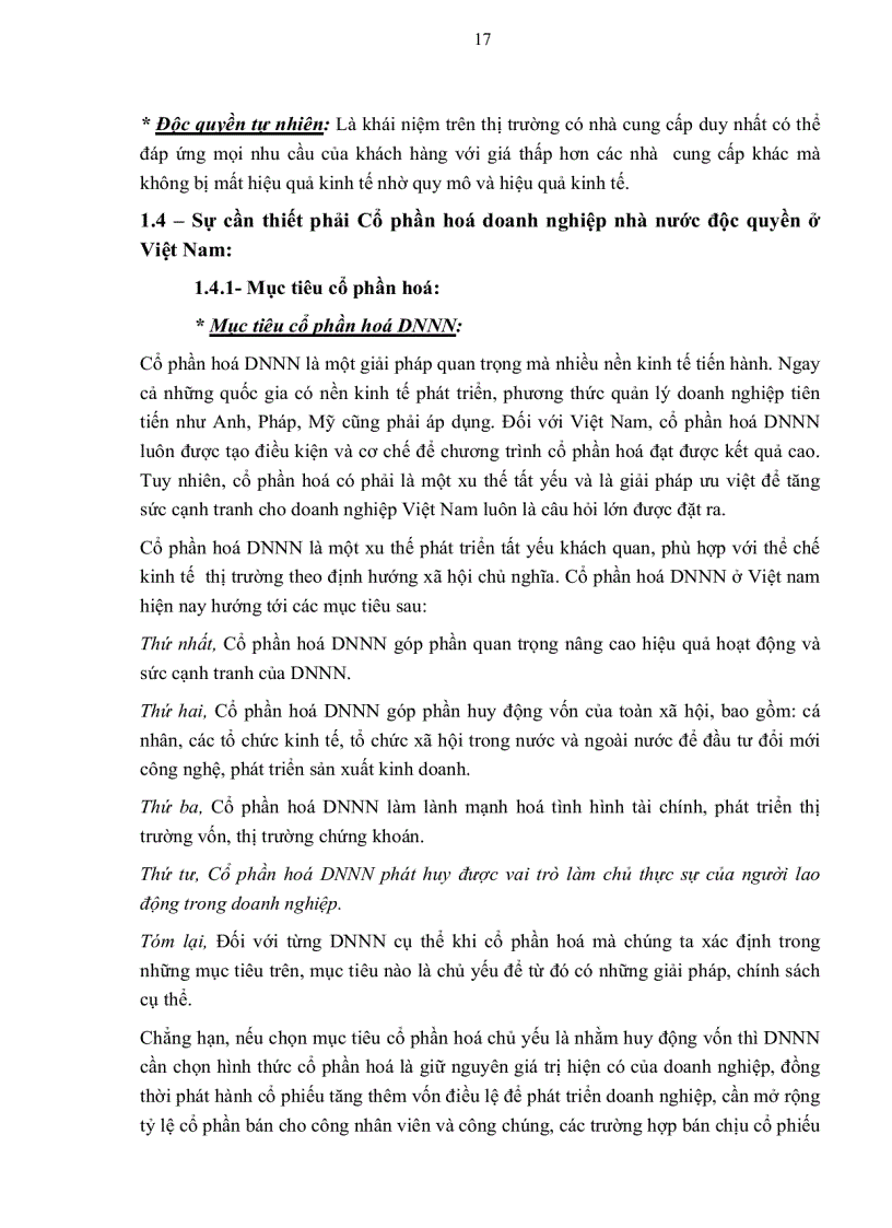 image for page Đẩy nhanh tiến trình cổ phần hoá doanh nghiệp nhà nước độc quyền ơ việt nam