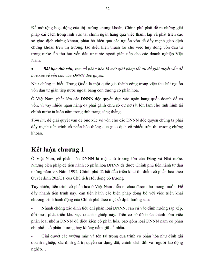 image for page Đẩy nhanh tiến trình cổ phần hoá doanh nghiệp nhà nước độc quyền ơ việt nam