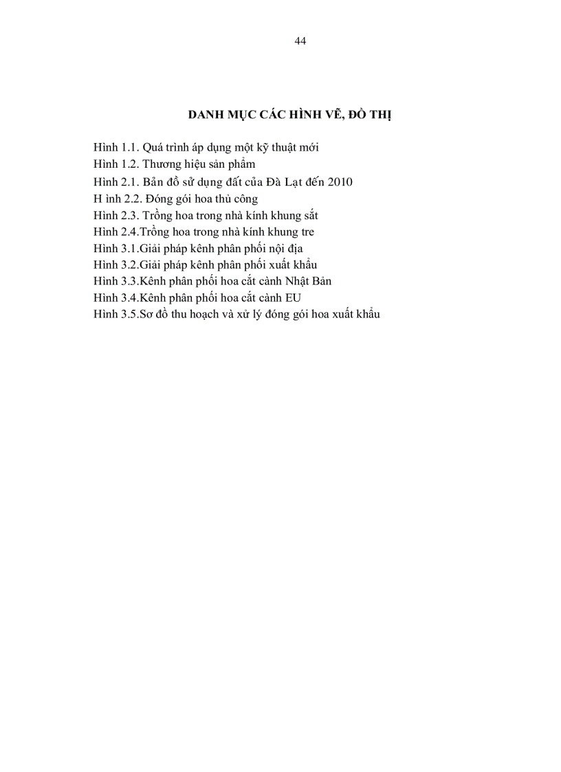 image for page Phân tích tình hình sản xuất và tiêu thụ hoa cấp độ nông hộ tại thành phố Đà Lạt