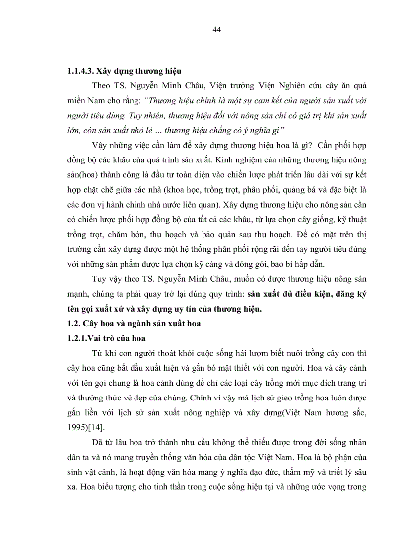 image for page Phân tích tình hình sản xuất và tiêu thụ hoa cấp độ nông hộ tại thành phố Đà Lạt