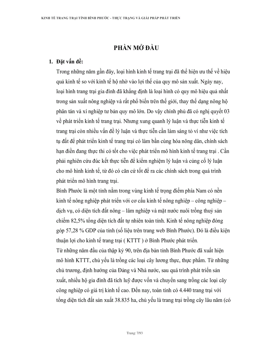 image for page Kinh tế trang trại tỉnh bình phước thực trạng và giải pháp phát triển