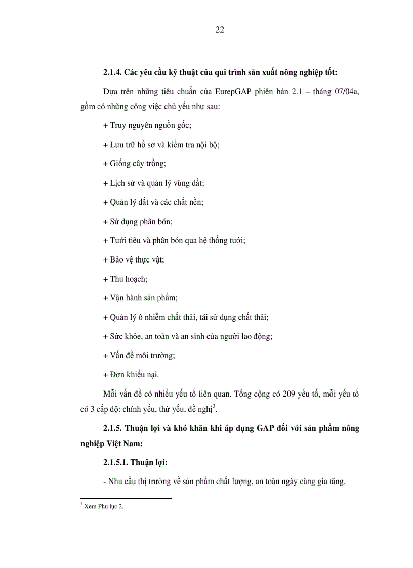 image for page Phân tích tác động của qui trình sản xuất nông nghiệp tốt gap trên cây rau đến hiệu quả sản xuất của nông dân xã nhuận đức huyện củ chi tp hcm