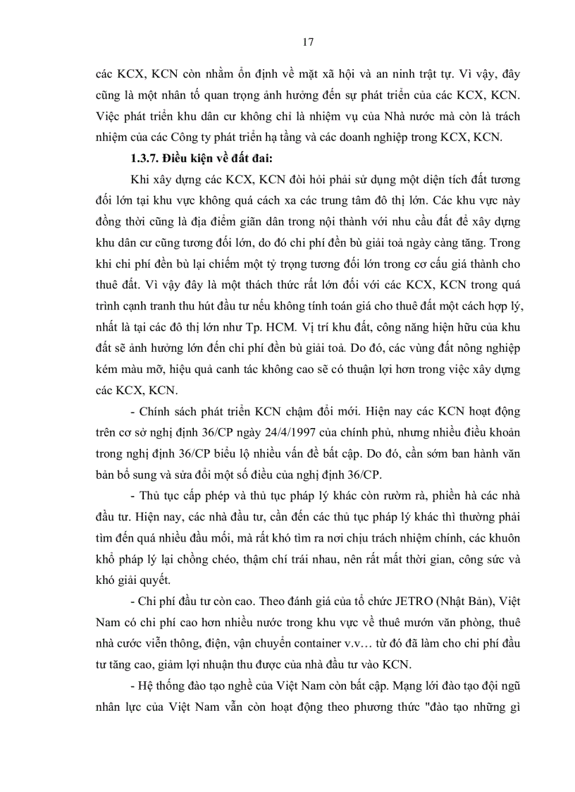 image for page Một số giải pháp phát triển khu chế xuất và khu công nghiệp tp Hồ chí minh đến năm 2020