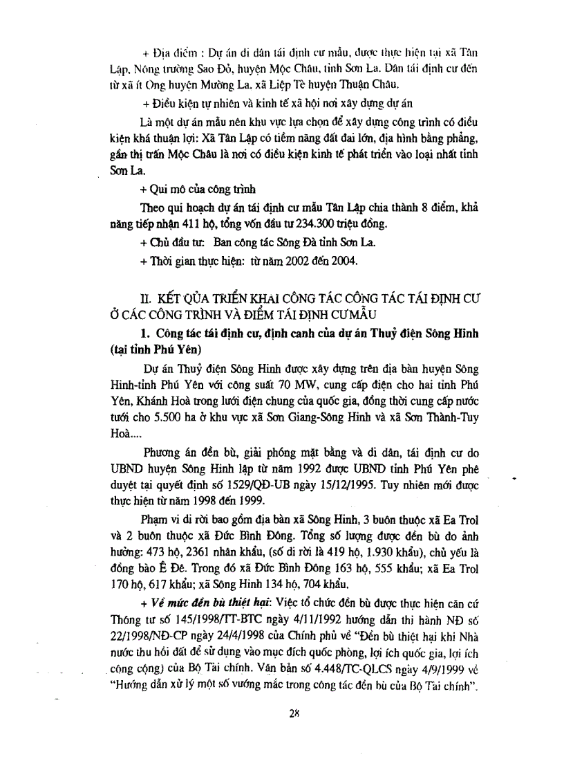 image for page Nghiên cứu một số mô hình tái định cư đối với đồng bào dân tộc tiểu số liên quan tới các công trình thủy điện