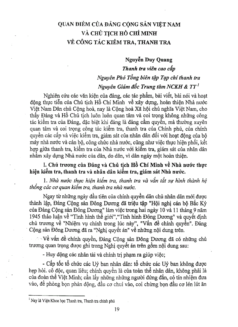 image for page Lịch sử và truyền thống ngành thanh tra Việt Nam Các chuyên đề nghiên cứu