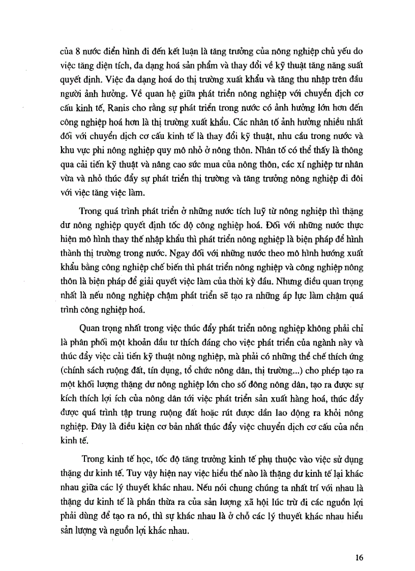 image for page Tổng kết lý thuyết cơ sở lý luận về quá trình chuyển đổi cơ cấu nông nghiệp nông thôn