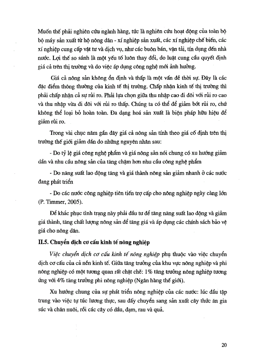 image for page Tổng kết lý thuyết cơ sở lý luận về quá trình chuyển đổi cơ cấu nông nghiệp nông thôn