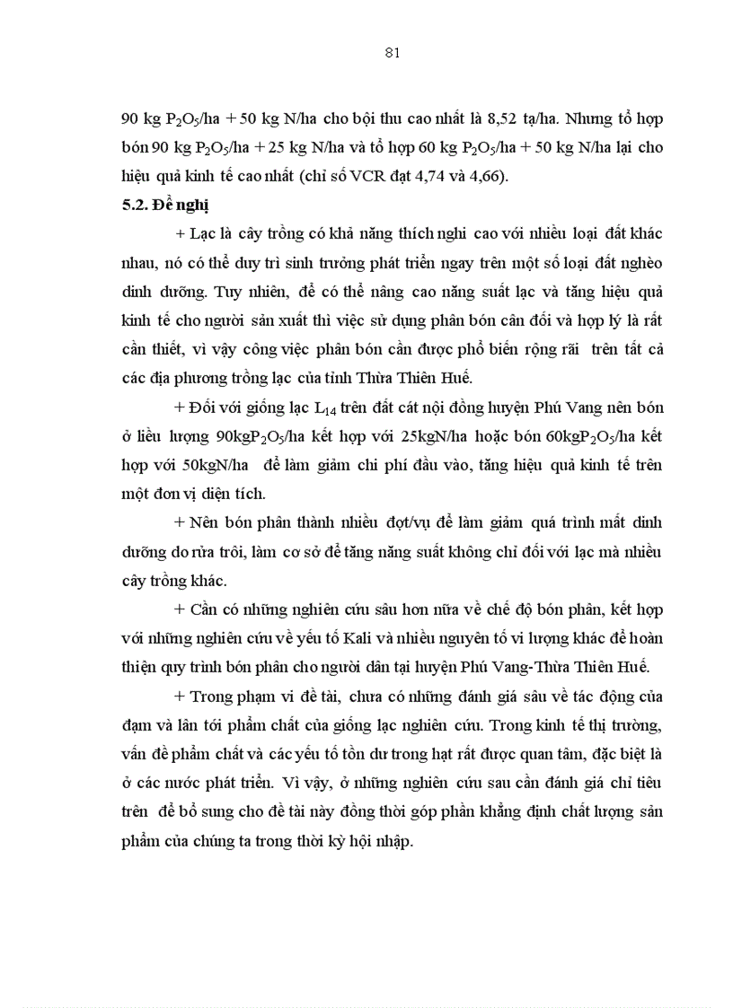 image for page Phản ứng của giống lạc L14 với 2 yếu tố Đạm và Lân trên đất cát nội đồng huyện Phú Vang Thừa Thiên Huế trong vụ Xuân năm 2007