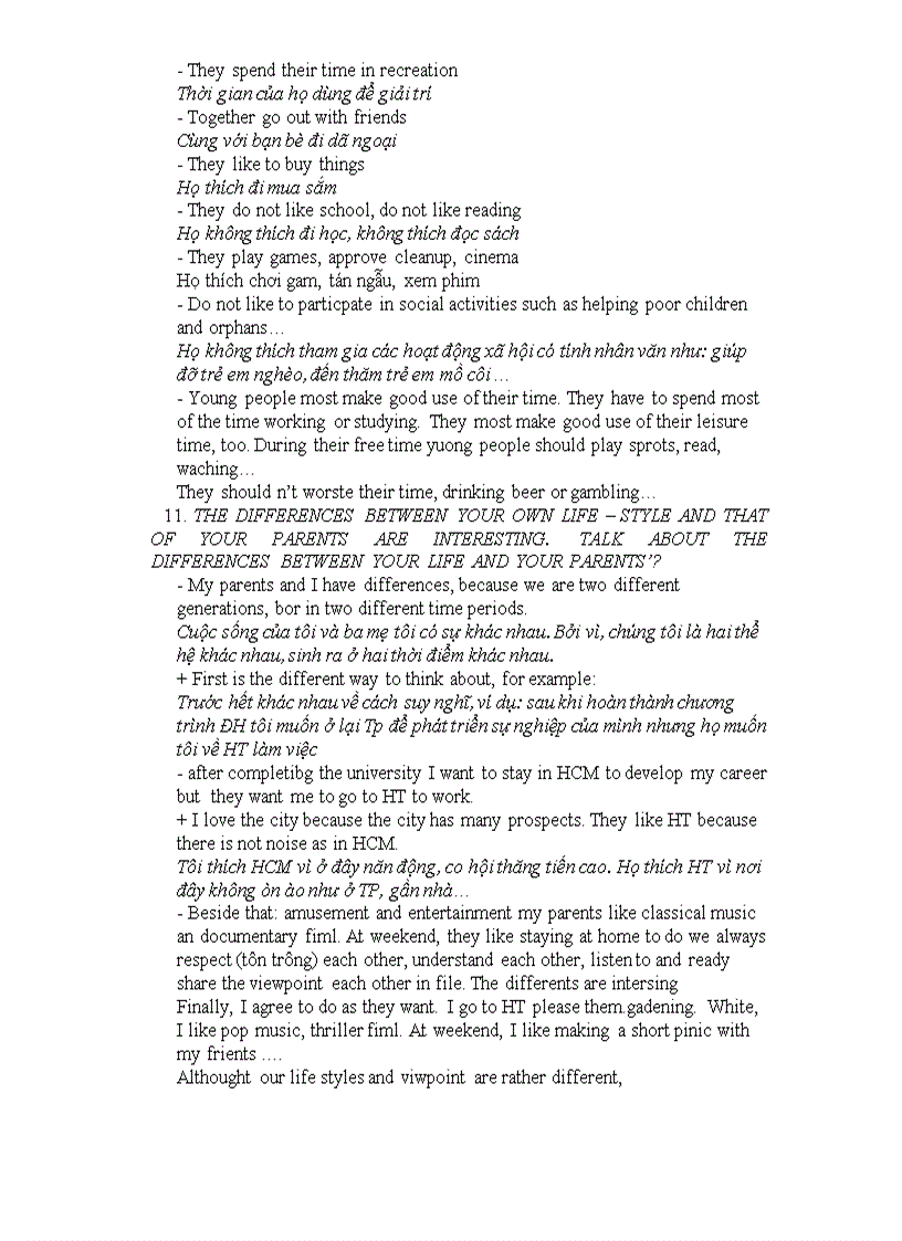 image for page 15 chủ đề thi bằng B tiếng Anh