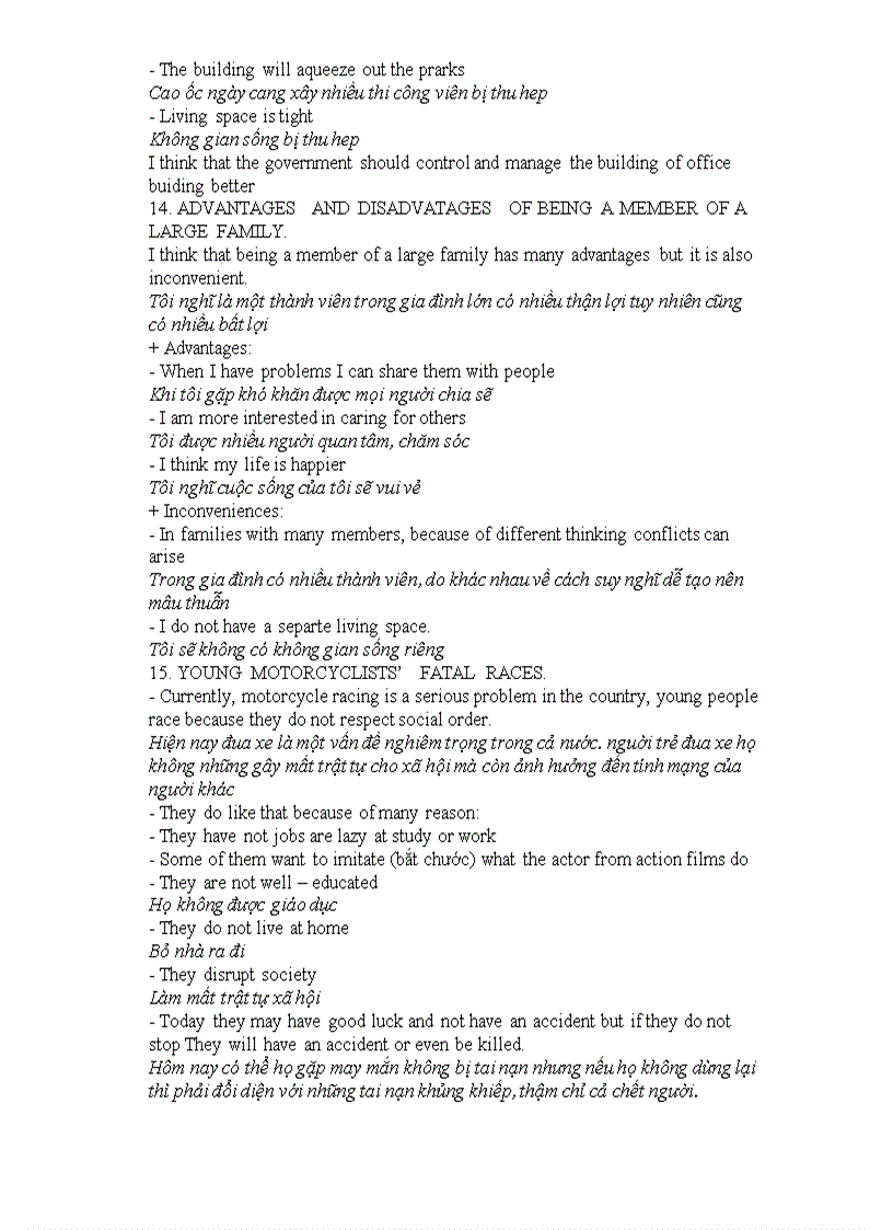 image for page 15 chủ đề thi bằng B tiếng Anh