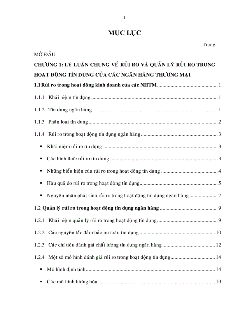 image for page Một số giải pháp nhằm hạn chế rủi ro trong hoạt động tín dụng đối với các ngân hàng thương mại việt nam tại tp Hcm